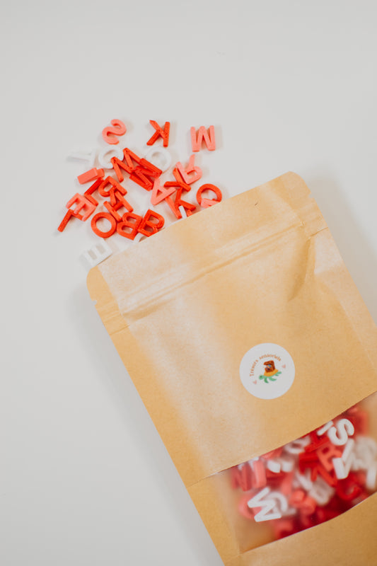 Sac sensoriel lettres