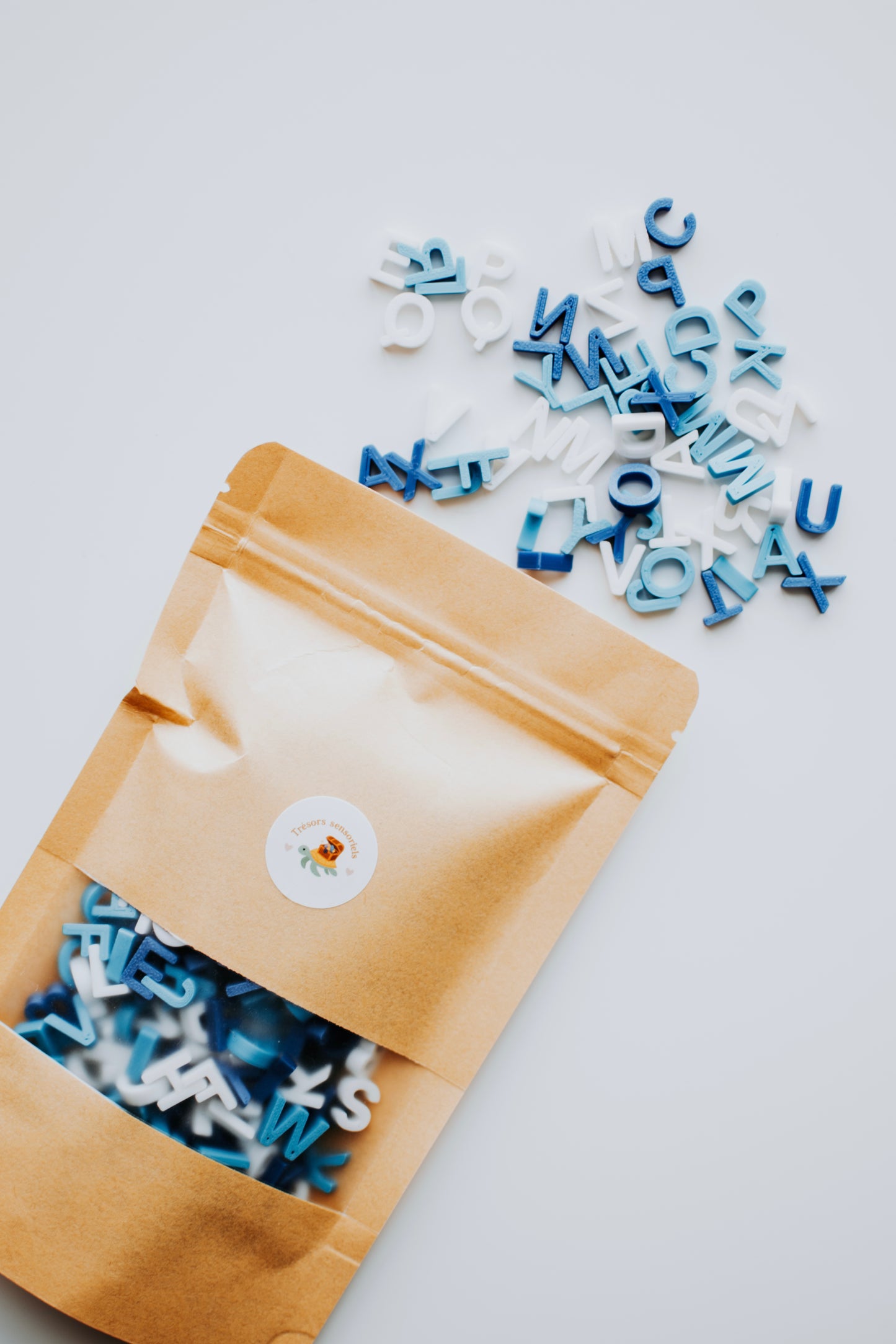 Sac sensoriel lettres