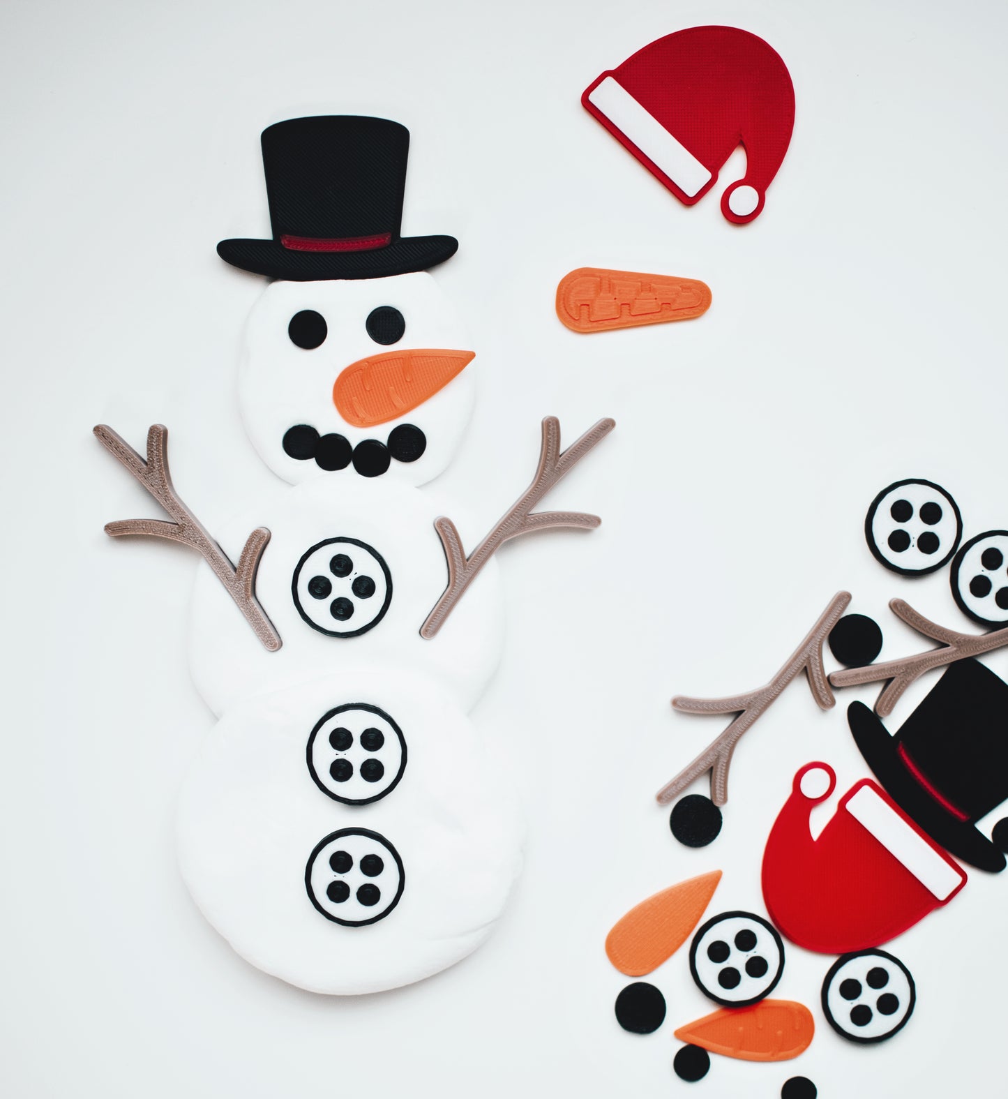 Construction bonhomme de neige