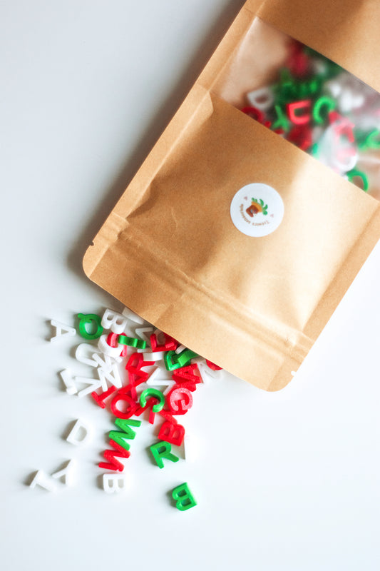 Sac sensoriel lettres